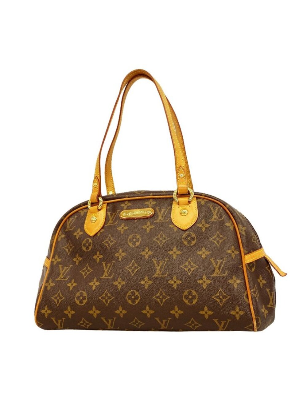 Louis Vuitton Shoulder Bag Monogram Montorgueil PM Brown